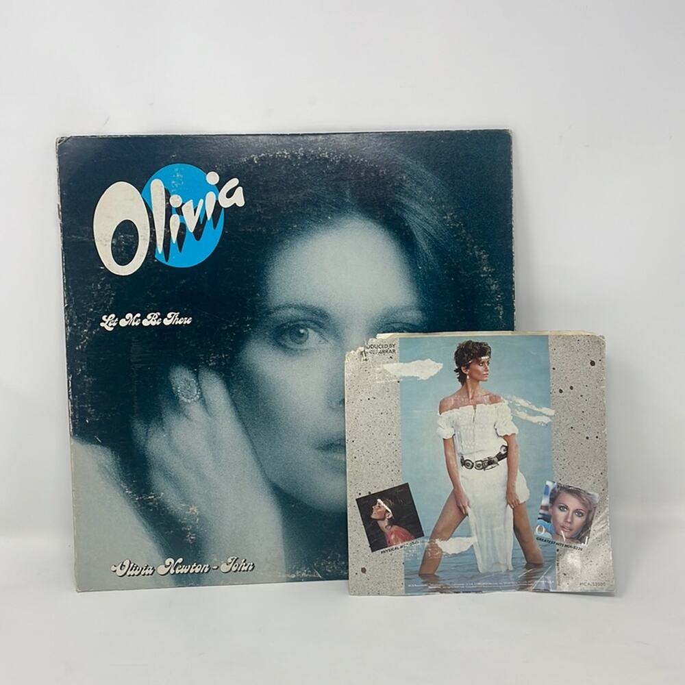 Vintage Olivia Newton John vinyl bundle